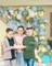 The Baby Shower Decorations, 13Ft Sage Green Balloon Arch Kit 12In Yellow Dusty Blue White Sand Balloons for Birthday Party Decorations